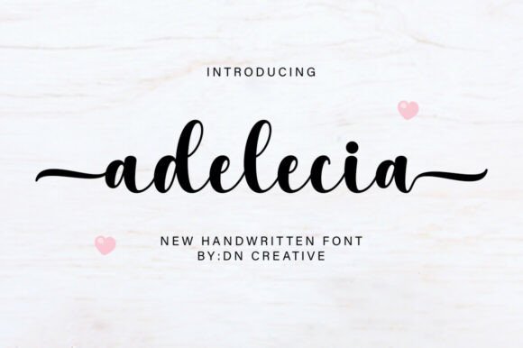 Adelecia Font - Featured Image