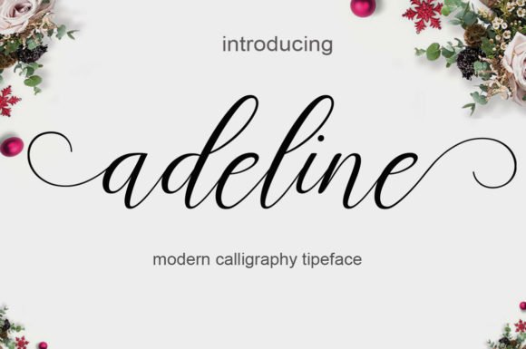 Adeline Font - Featured Image