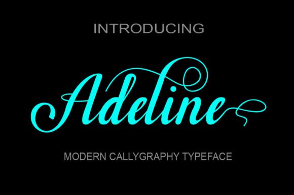 Adeline Font - Featured Image
