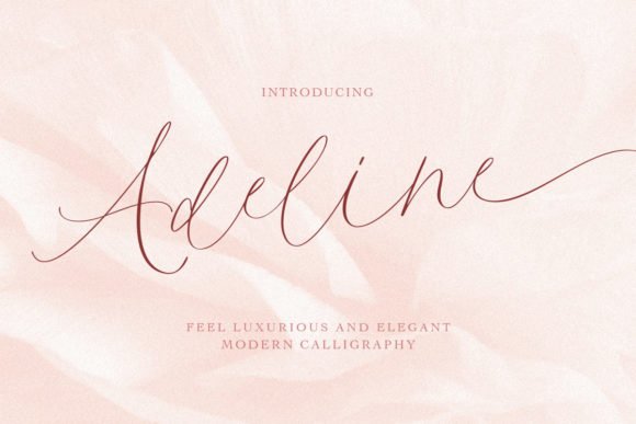 Adeline Font - Featured Image