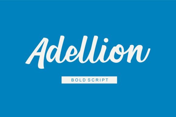 Adellion Font - Featured Image
