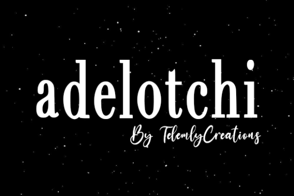 Adelotchi Font - Featured Image