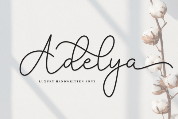 Adelya Font - Featured Image