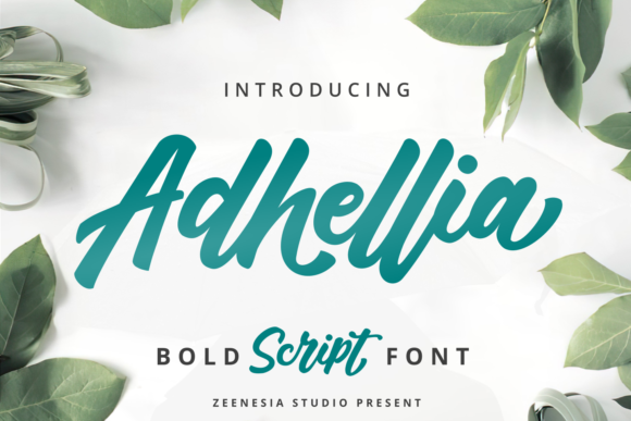 Adhellia Font - Featured Image