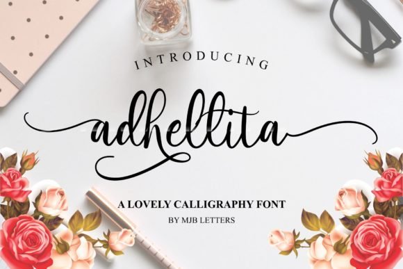 Adhellita Font - Featured Image