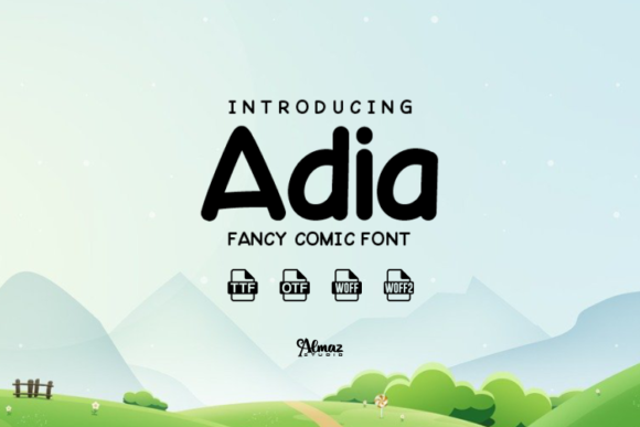 Adia Font - Featured Image