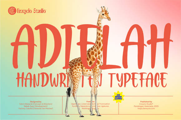 Adielah Font - Featured Image