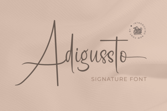 Adigussto Font - Featured Image