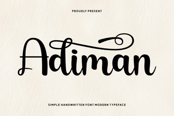 Adiman Font - Featured Image