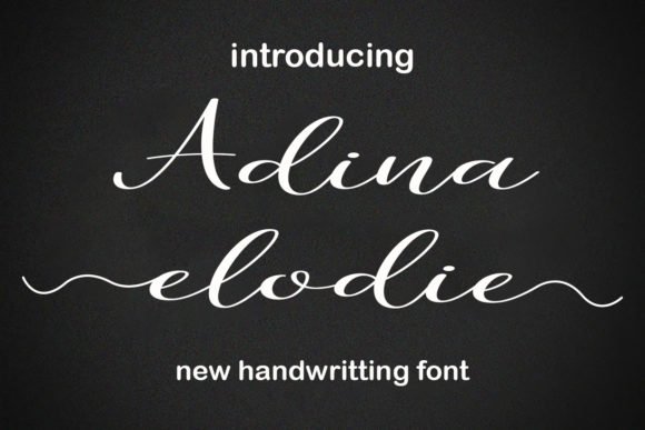 Adina Elodie Font - Featured Image