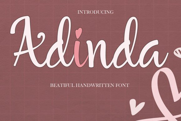 Adinda Font - Featured Image