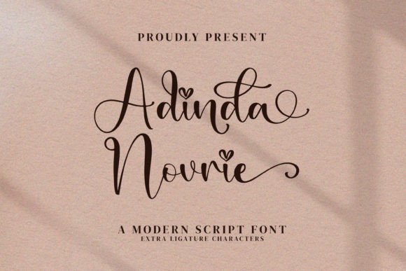 Adinda Novrie Font - Featured Image