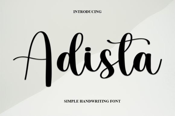 Adista Font - Featured Image