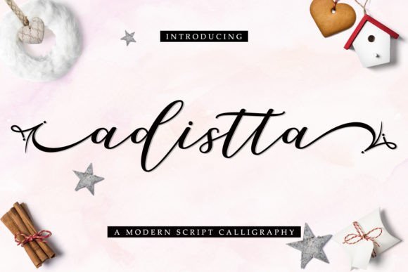 Adistta Font - Featured Image