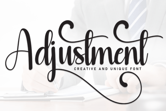 Adjustment Font - Featured Image