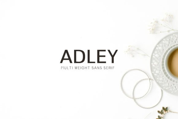 Adley Family Font - Featured Image