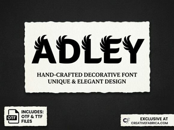 Adley Font - Featured Image