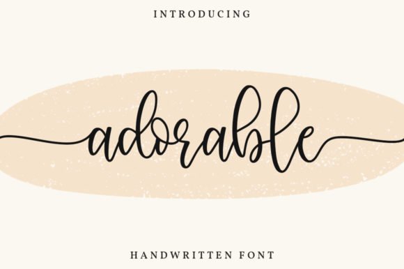 Adorable Font - Featured Image