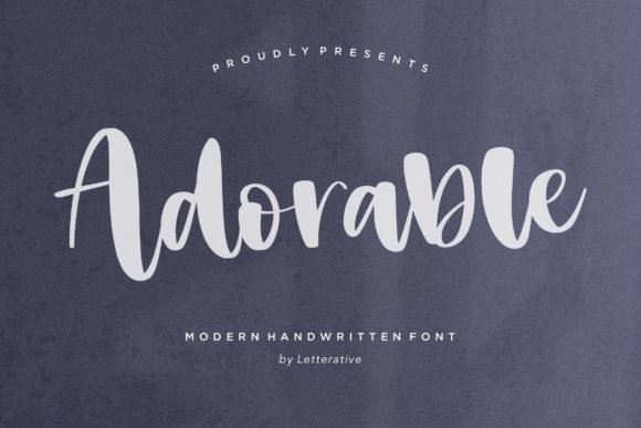Adorable Font - Featured Image