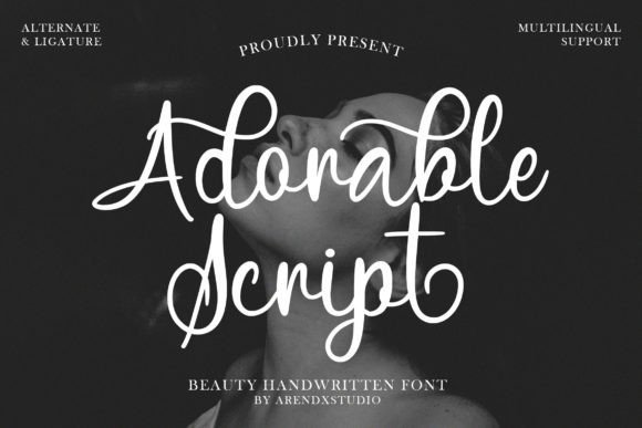 Adorable Script Font - Featured Image