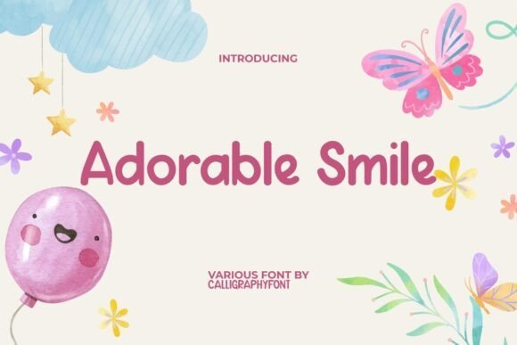 Adorable Smile Font - Featured Image