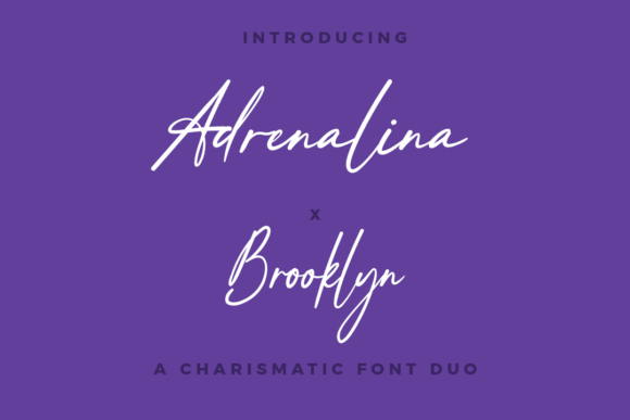 Adrenalina X Brooklyn Font - Featured Image
