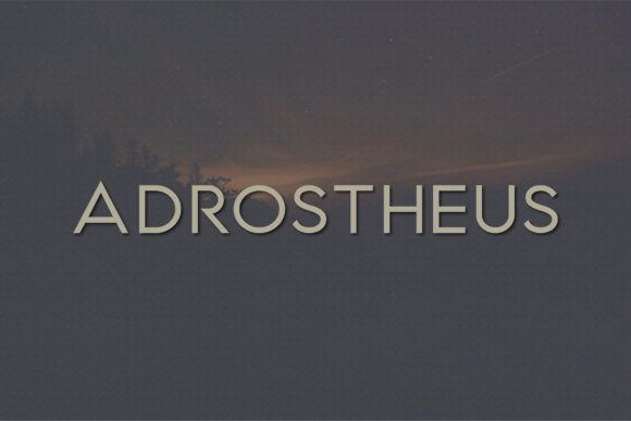 Adrostheus Font - Featured Image