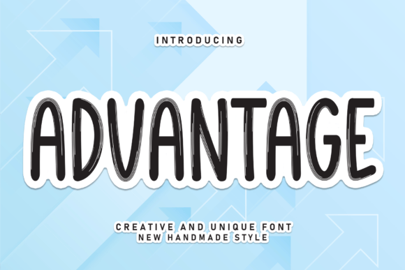 Advantage Font - Featured Image