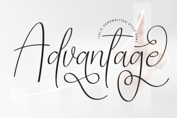 Advantage Font - Featured Image