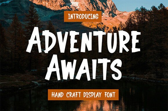 Adventure Awaits Font - Featured Image