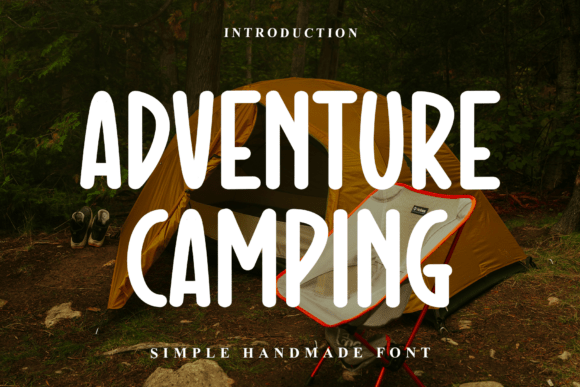 Adventure Camping Font - Featured Image