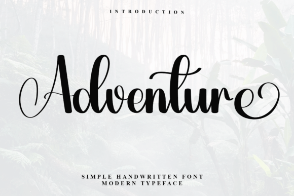 Adventure Font - Featured Image