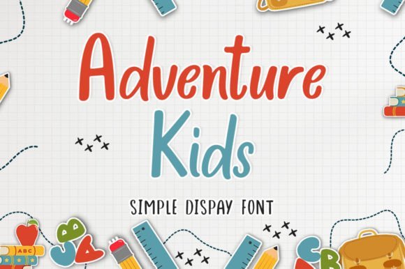 Adventure Kids Font - Featured Image