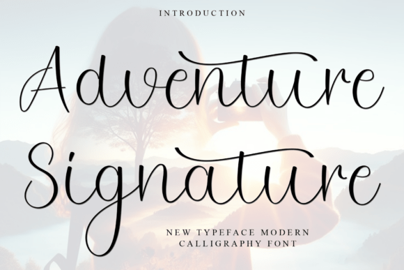 Adventure Signature Font - Featured Image