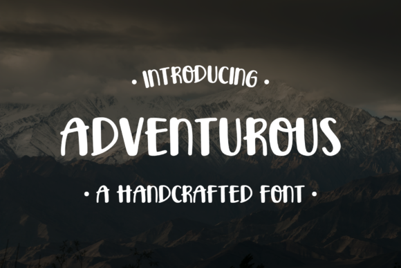 Adventurous Font - Featured Image
