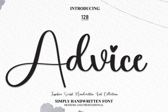Advice Font - Featured Image