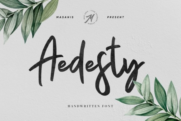 Aedesty Font - Featured Image