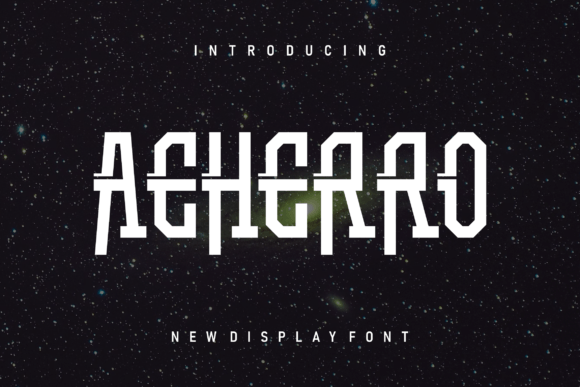 Aeherro Font - Featured Image