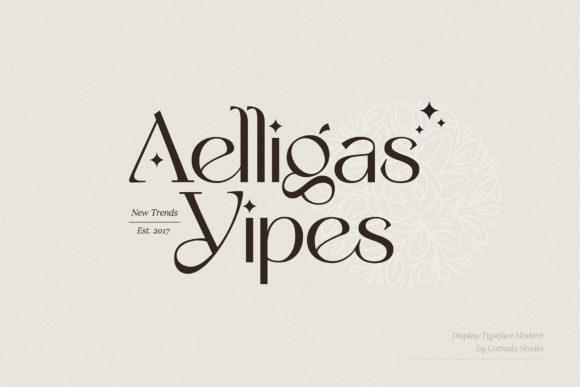 Aelligas Yipes Font - Featured Image