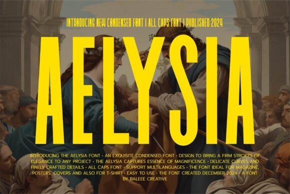Aelysia Font - Featured Image