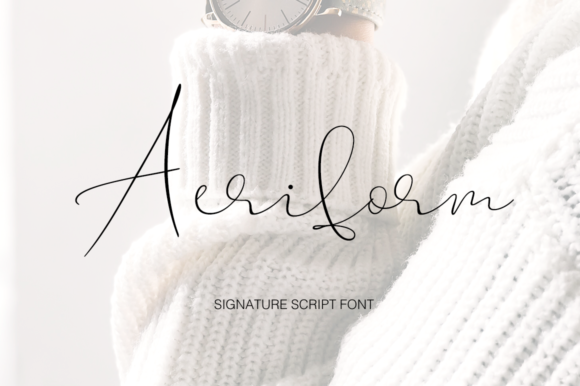 Aeriform Font - Featured Image