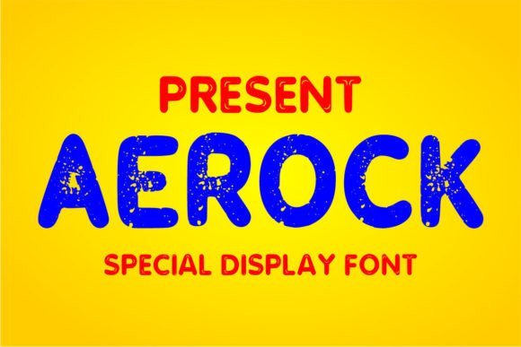 Aerock Font - Featured Image