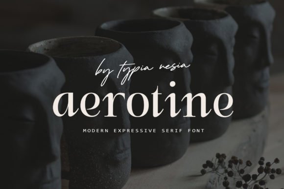 Aerotine Font - Featured Image