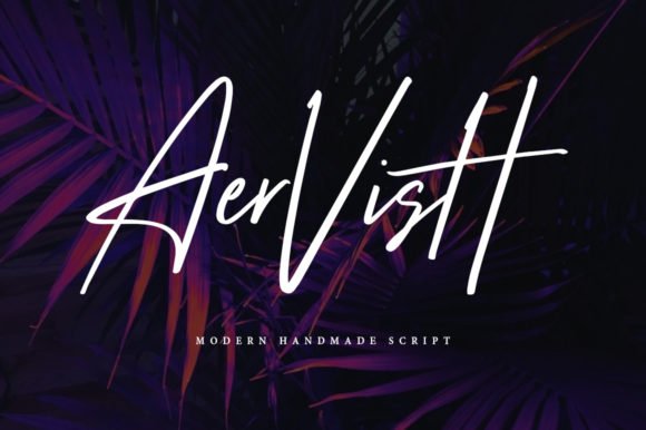 Aervish Font - Featured Image