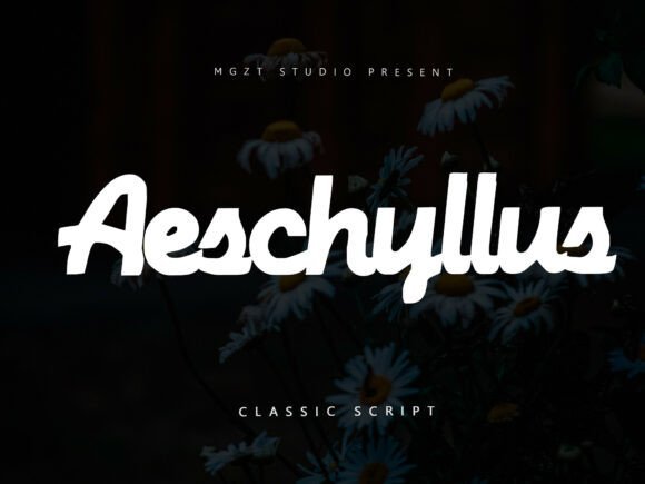 Aeschyllus Font - Featured Image