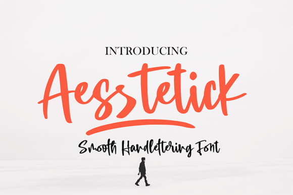 Aesstetick Font - Featured Image
