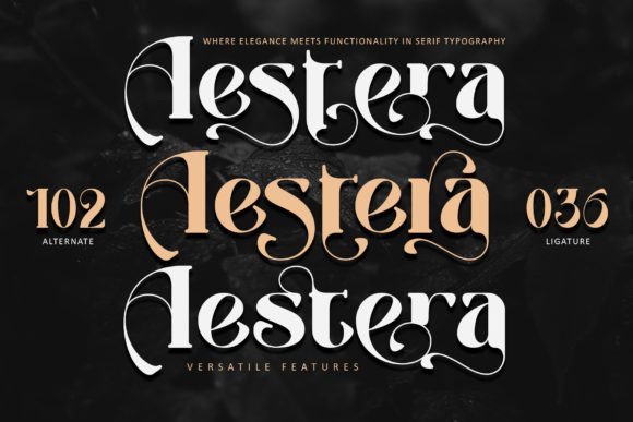 Aestera Font - Featured Image