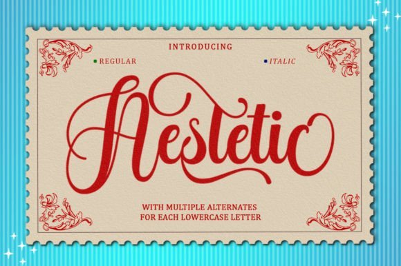 Aestetic Font - Featured Image