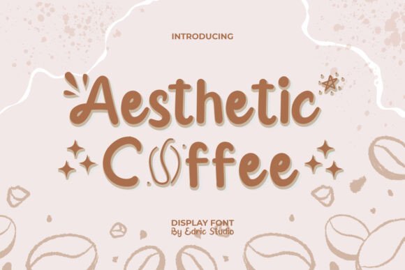 Aesthetic Coffee Font - Featured Image