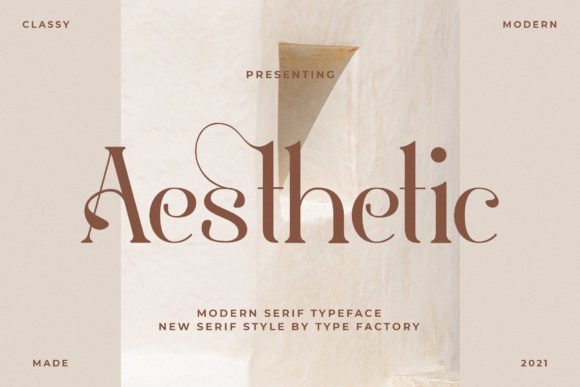 Aesthetic Font - Featured Image